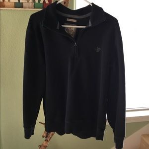 Cluett Crew neck half-zip pullover